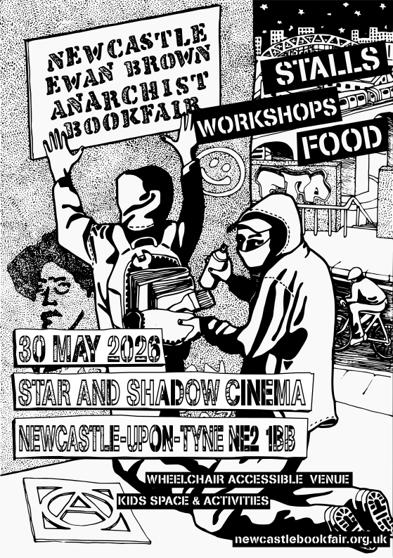 Picture for event Ewan Brown Anarchist Bookfair