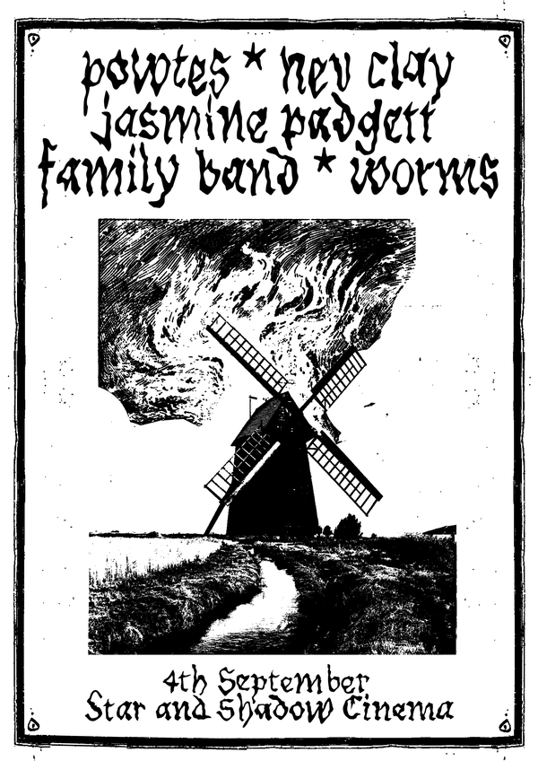 Picture for event Destroying a Living album launch with: Powtes, Nev Clay, Jasmine Padgett Family Band & Worms